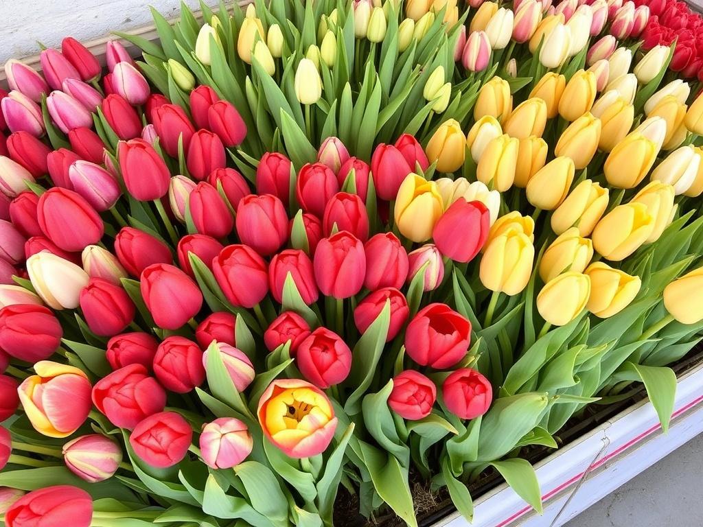 Как покупать тюльпаны оптом и не переплатить: практическое руководство для бизнеса